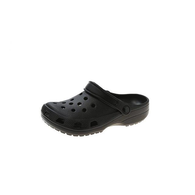 

Водонепроницаемые садовые сандалии, классическая женская обувь, тапочки из ЭВА для медсестер, девочек-врачей, женские сандалии, женские летние роскошные туфли на каблуке 35 чёрный