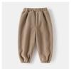 Children's Pants Thickened Boys' Casual Pants Fleece Boys' Going Out Warm Leggings Baby Autumn and Winter Children's Pants