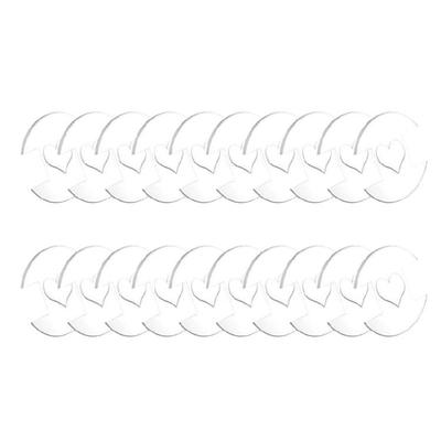 20/50Pcs Acrylic Buttons Hat Making Fasteners Round Buttons