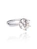 Bien Vetu Moissanite Ring 5-Carat In-Ring Pave 112