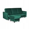 Sofa Corner Sofa Alicja with Pouf Sofa Sofa Bed Green