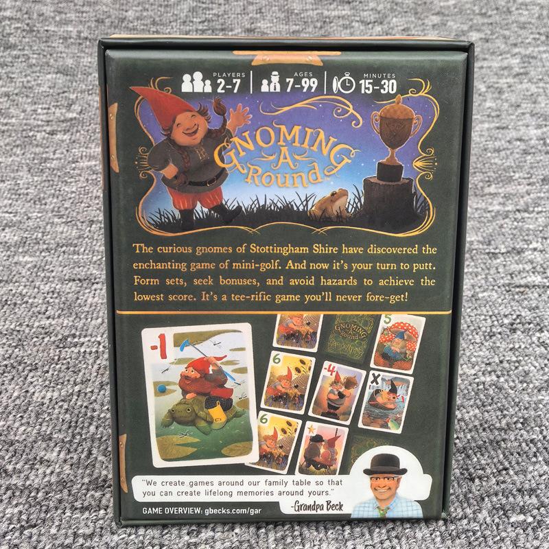 English Version Gnoming A Round American Gold Ultimate Pirate Ship Board Game Cover Asset Game Cards