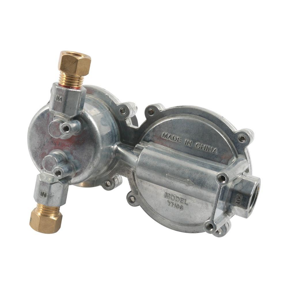 Stainless Steel Double Ended LP Propane Regulator Kit Safe Stainless Steel Hose Kit  Vehicle Parts