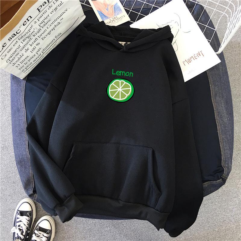 Suéter con capucha de otoño e invierno Patrón de limón verde Para hombres y  mujeres Suéter de pareja Sudadera con capucha comprar a buen precio —  entrega gratuita, reseñas reales con fotos —