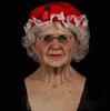 2021 Christmas Old Woman Full Head Latex Mask Realistic Face Human Mask Cosplay Props Masks