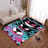 Colorful Cartoon Monster Face Pattern Carpet for Bedroom and Living Room Suitable for Use As an Anti-slip for Living Room Bedroom Sofas