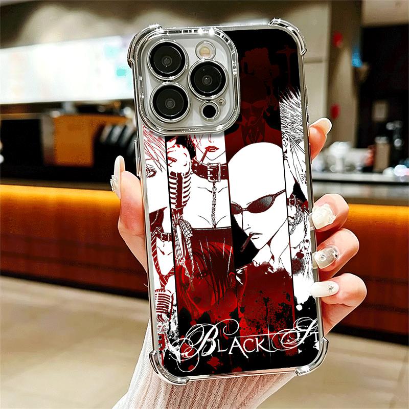 

NaNa Osaki Anime Plating Phone Case For Iphone 16 17 Pro Max Air 16E 14 15 Plus 12 13 Mini Anti-Fall Airabag Cover iPhone 17 Air