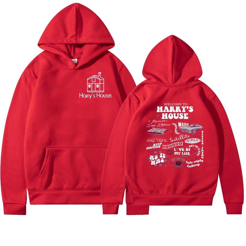 Móda Dámská mikina Unisex Streetwear Běžné oblečení y2k Podzim Zima Mikiny pro Unisex Harry's House Pulovr s kapucí Unisex