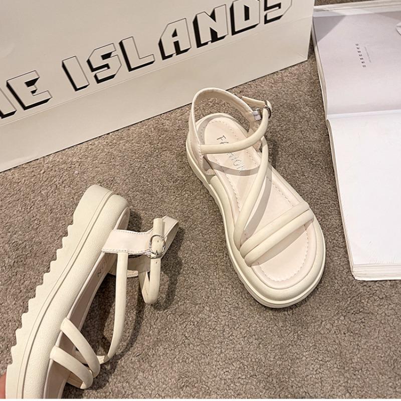 Damen Sommer Mode Plateau Sandalen