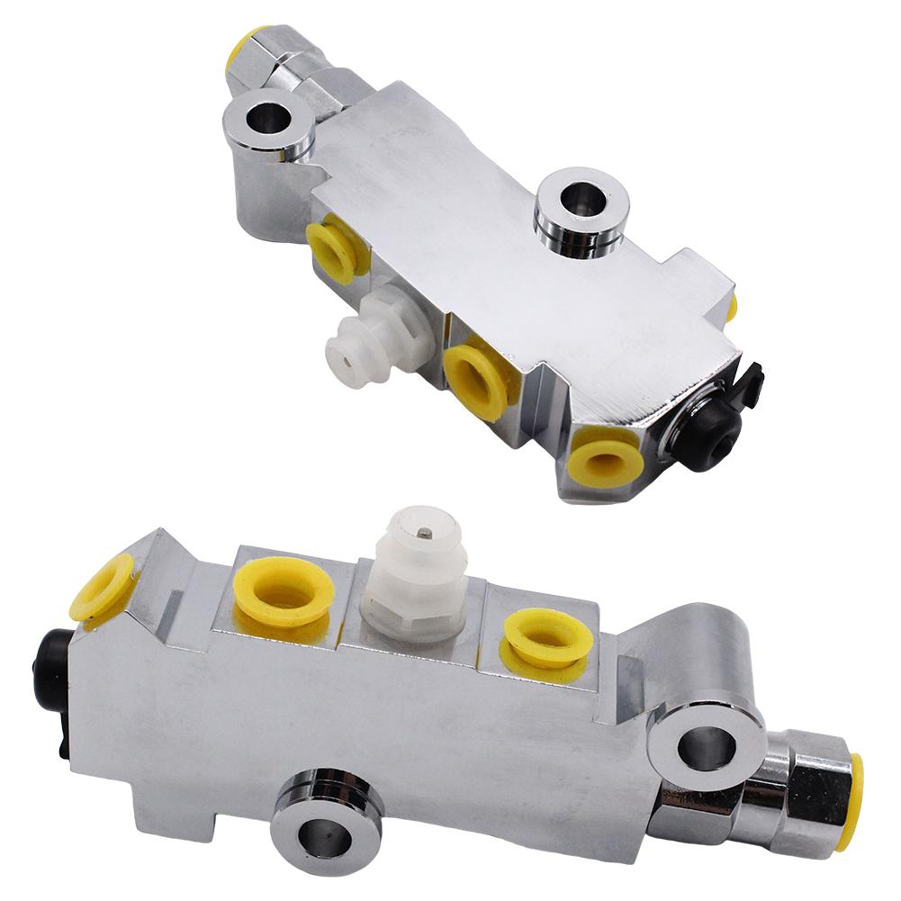 PV4 Brass Disc/Disc Brake Proportioning Valve Brake Combination PV2 Disc/Drum Brake Proportioning Valve 172-1350 for Ford GM