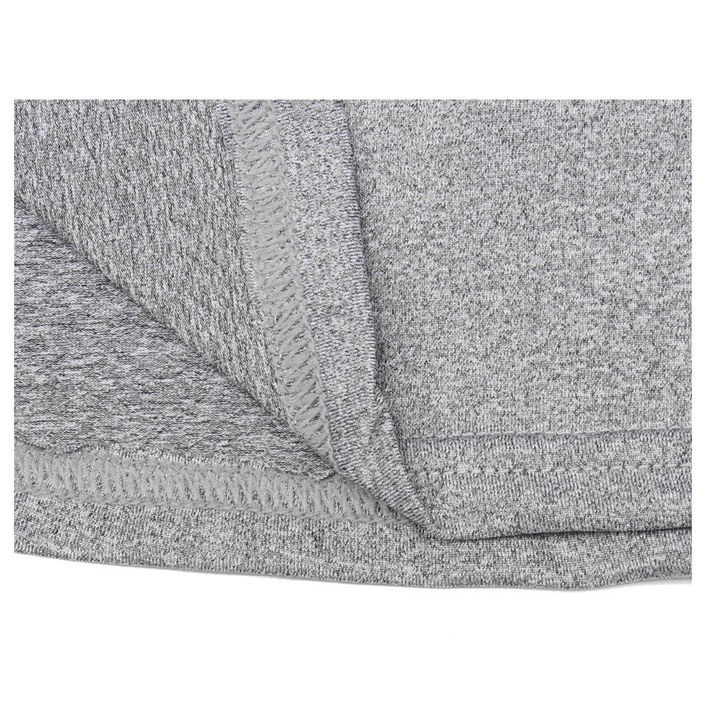 Herren Sport T-Shirt Schnelltrocknend Bodybuilding Laufshirt Langarm Kompressions-Top Fitnessstudio T-Shirt Herren Fitness Eng