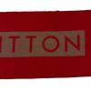 LOUIS VUITTON M71295 LV logo Monogram pattern cashmere Echarpe Baroda Scarf Red cashmere Women Used