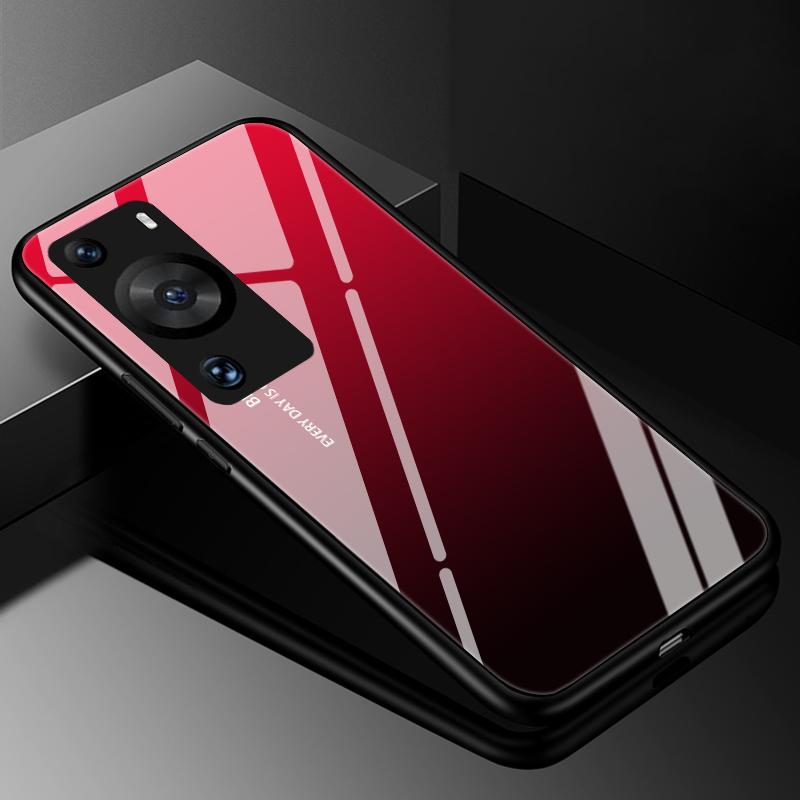 For Huawei P60 Pro Case Cover for Huawei P60 Pro Fundas Tempered Glass Case Hard Shockproof Coque Bumper For Huawei P60Pro Case