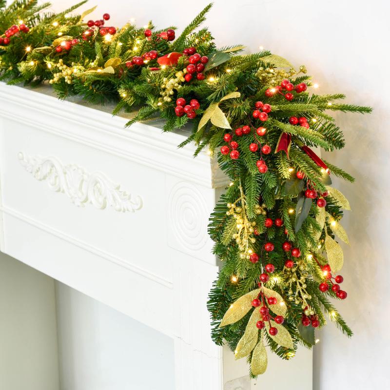 2.7m Christmas Garland for Decoration - Tree, Wreath, Wall, Door Hanging, Hotel, Shopping Mall Display