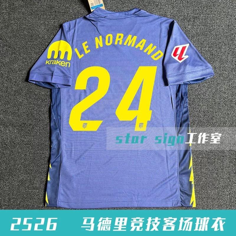 2526 Football Jerseys AC Miami Messi Barcelona Real Madrid Bellingham Mbappe Team Sports
