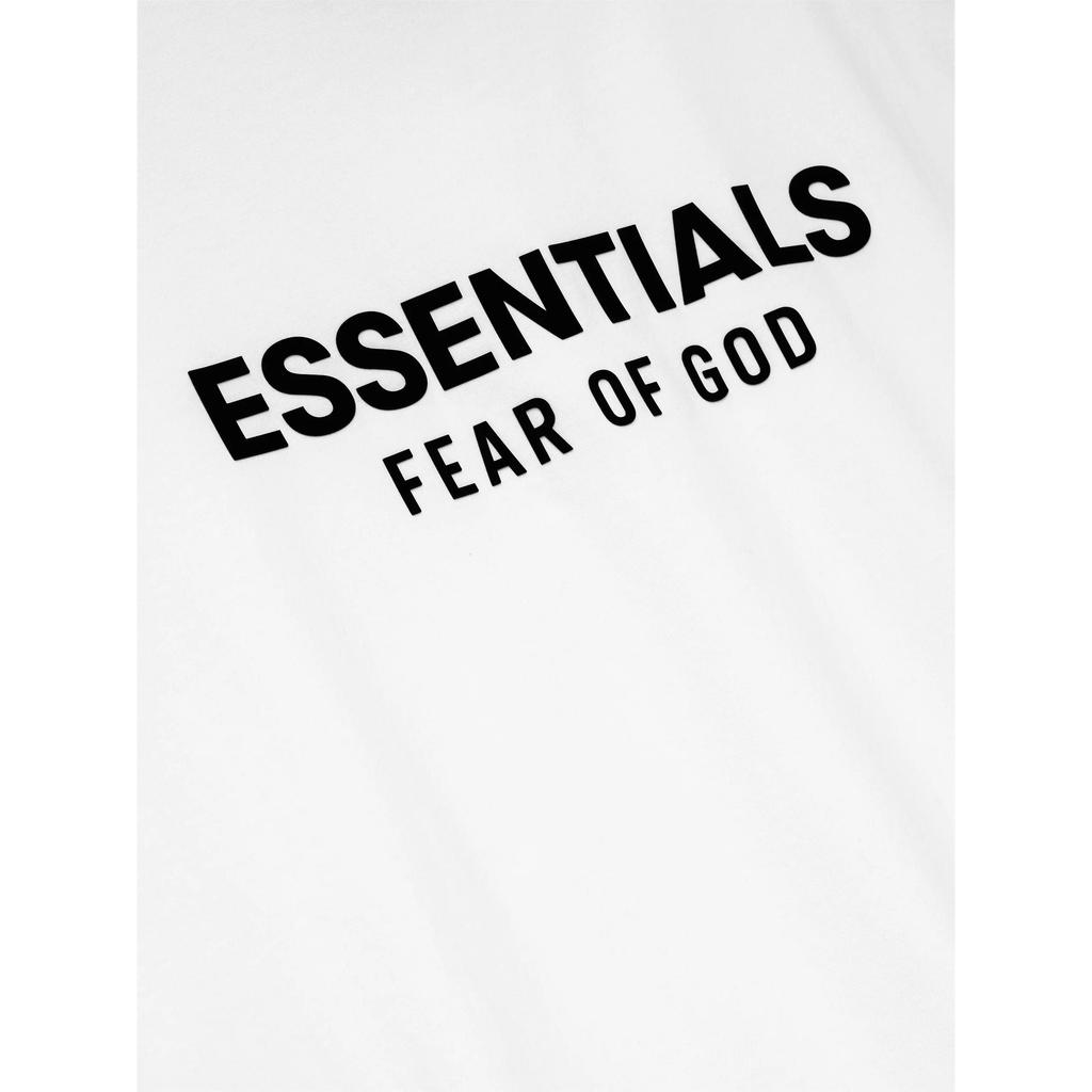 Fear of God Essentials Classic Long-Sleeve Tee Bright White Men Tops 125AS254202F