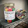 1/2Pcs Bible Verse Jar Bible Verses in A Jar Color Coded Blessings Jar 60 Cards Give The Comfort of God's Best Christian Bible