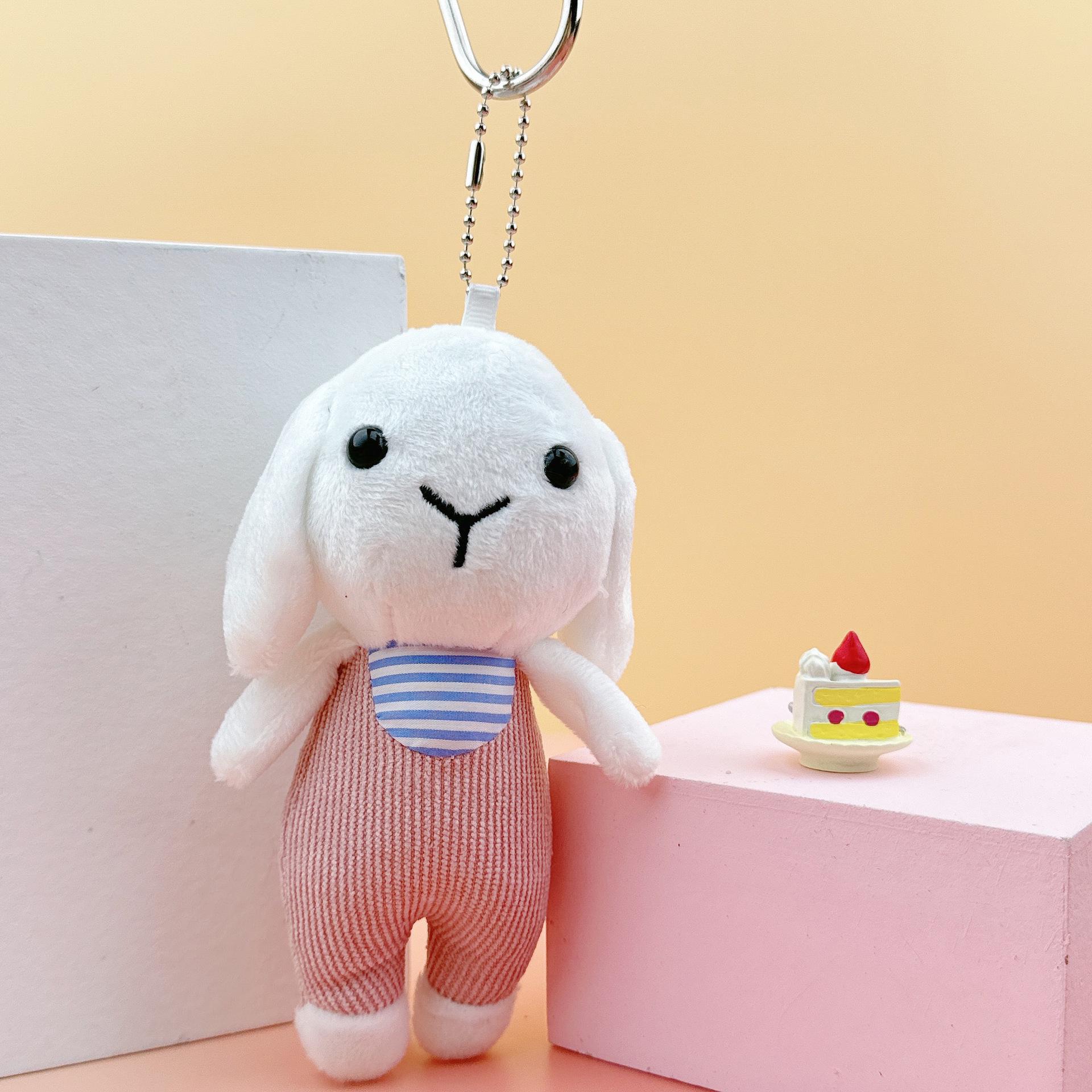 

Мультяшный плюшевый кролик кукла брелок шарм - Милые аксессуары 15 cm Tall