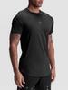 Men's Summer Raglan Short Sleeve T-shirt: High Elasticity, Quick-Dry American Youth Sports Base Layer