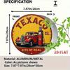 Vintage Texaco Metal Sign 12x18 Inch Retro Gasoline Garage Decor Man Cave Art