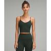Align  Cropped CAmi TAnk Top  Light Support  A B Cup legAcy Green