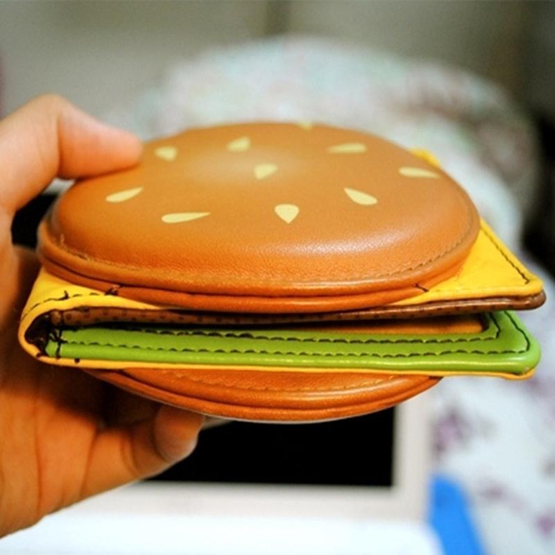 Burger Shaped Women's Cute Wallet Cheeseburger Wallet Novelty Gift Party Exquisite Wallet