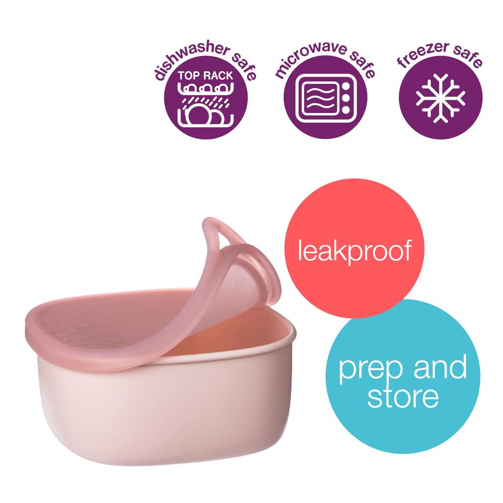 Tupperware for Salads and Dishwasher Safe Genuine B.box 400ml, Leak-resistant, Pasta, [b.box Product] [Lunchtub]