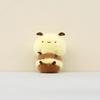 Bee Plush Cartoon Keychain Pendant Short Animal Toy Bag Decoration Children