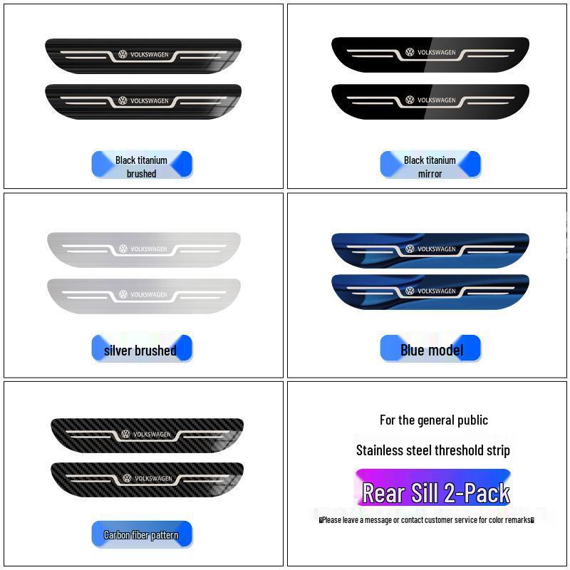Ganzjahres-Willkommenspedal aus Edelstahl für 24/25 Volkswagen & Zhong 06