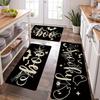 1PC Halloween Bats Ghost Kitchen Rug Non-Slip Door Mat Pop design Bathroom Rug Bath Mat Carpet for Home Sink Laundry Decor