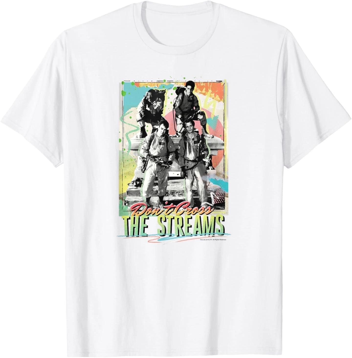 

Ghostbusters Pop Graffiti Don t Cross the Streams T-Shirt XL