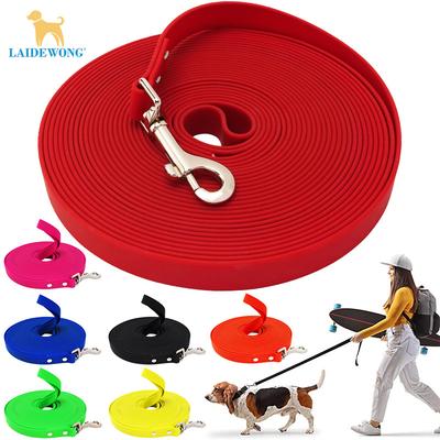 Guinzaglio e Cintura di Addestramento Impermeabili Antivegetativi in PVC per Animali Domestici