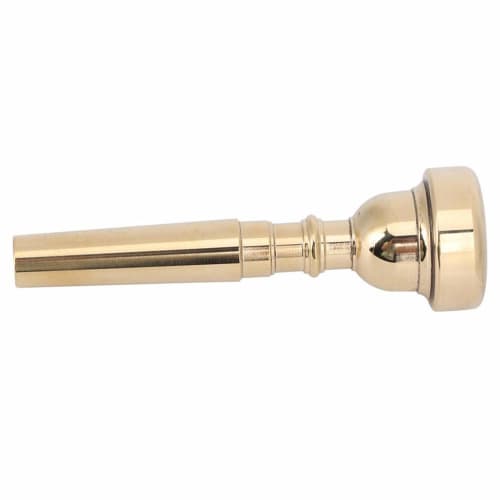 Bach Practice Trumpet Mouthpiece, Labor-Saving Mouthpiece for Trumpet (Golden 5C)