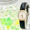 Used [New Battery] SEIKO Exceline Ladies Watch 1F21-1B40 080947 New Belt