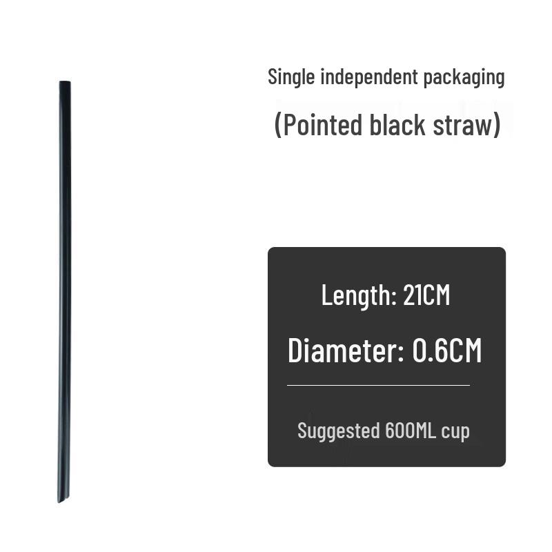 Yu Duo Disposable Thin Plastic Drinking Straws