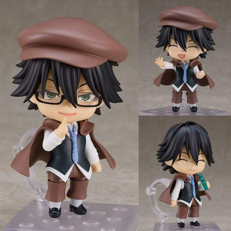 Q Version Nendoroid Anime Periphery Action Figures Interchangeable Face Joint Mobility Doll Desktop Ornament Collection Boy Gift