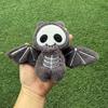 Lustige Cartoon Halloween Skelett Fledermaus Plüschpuppe Anhänger Schlüsselanhänger Kreativ Niedlich Rucksackzubehör Für Kinder Feiertagsgeschenke
