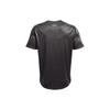 Under Armour Buchstabenlogo Trainingsdruck Schulter-T-Shirt Herren Tops Grau 1370367-010
