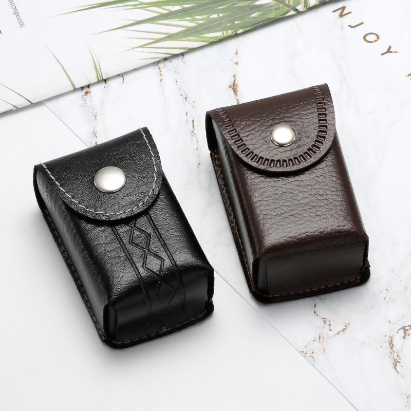 

Коричневый складной чехол для очков из ПУ кожи - Футляр для очков для чтения Style 1 (Brown)