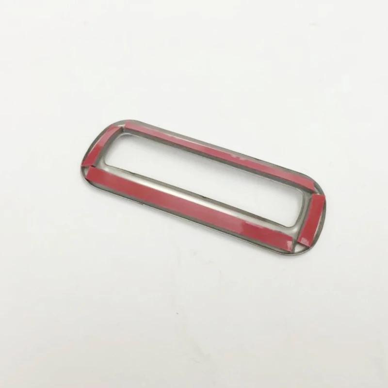 Stainless Steel For Nissan Murano 2015-2018 Car Decorator Accessories Headlamps Adjustment Switch Panel Frame Cover Trim