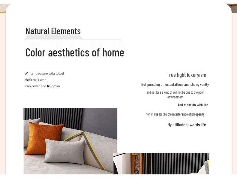 Kissenbezug für Sofakissen im nordischen Stil aus rutschfestem holländischem Samt - Leichter Luxus, Universeller Sitzbezug für alle vier Jahreszeiten.