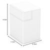 Ultimate Guard Flip Tray Deck Case 133+ Xeno Skin Monochrome (White) UGD011386