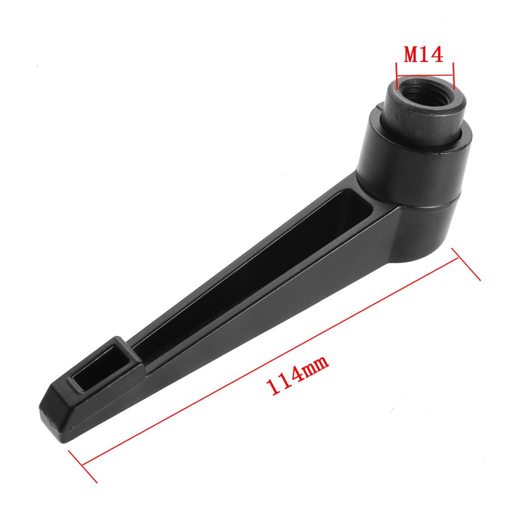 Maniglie Viti Manopole di Bloccaggio Leva di Serraggio Regolabile Macchinari Manopola di Bloccaggio Filettatura Femmina M4 M5 M6 M8 M10 M12 M14 M16 Nero 1pz