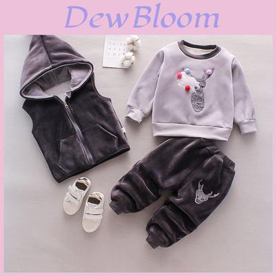 Soft And Cozy Boys Winter Clothing Set For Infants And Toddlers Ages 1 To 3