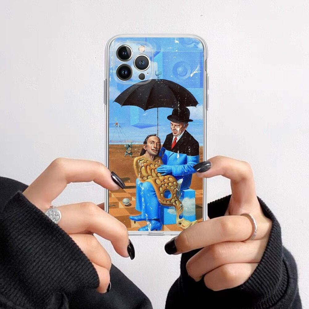 Rene Magritte Phone Case For iPhone 15 14 11 12 13 Mini Pro XS Max Cover 6 7 8 Plus X XR SE 2020 Funda Shell