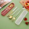 Portable 304 Stainless Steel Cutlery Set