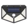 Solar Lights IPX65 Waterproof 3 Lighting Modes Human Body Induction Solar Wall Lamp for Garden Corridor