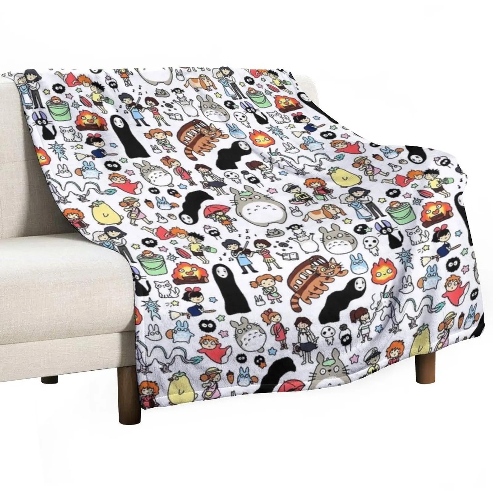 Certi Throw Blanket Decorative Sofa Blankets bed plaid Plaid on the sofa Retro Blankets 75X95CM
