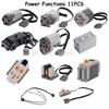 Legoeds-compatible MOC Technical Power Functions M Motor 8883 Modified Remote Control Power Group Train Lithium Battery Box 9686