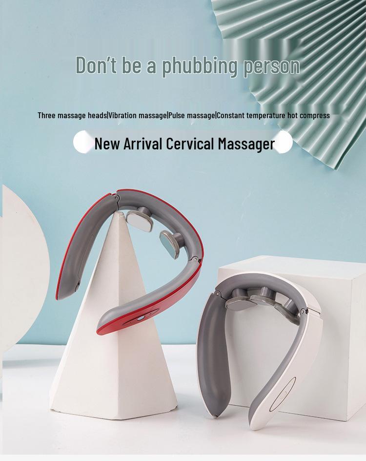 Smart Electromagnetic Pulse Neck and Spine Massager